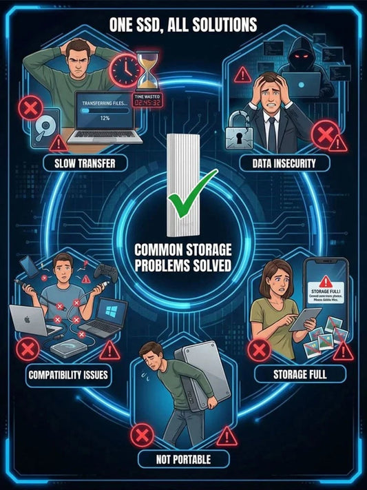 🏆Flash Sale⚡ 50K+ SOLD! Almost Gone-🔥16TB Large-Capacity Type-C Portable Mini SSD