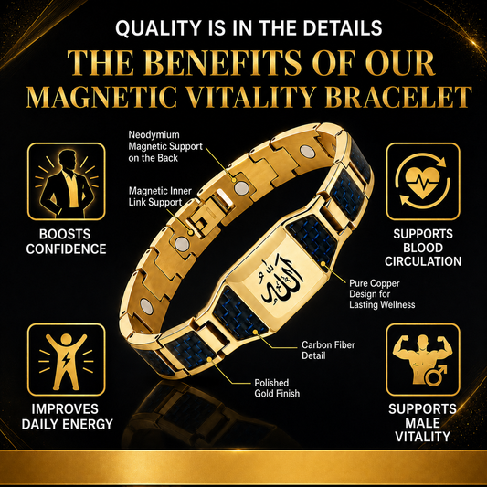 🍀🔥Men’s Fashion Statement Bracelet 💪 Premium Wrist Jewelry