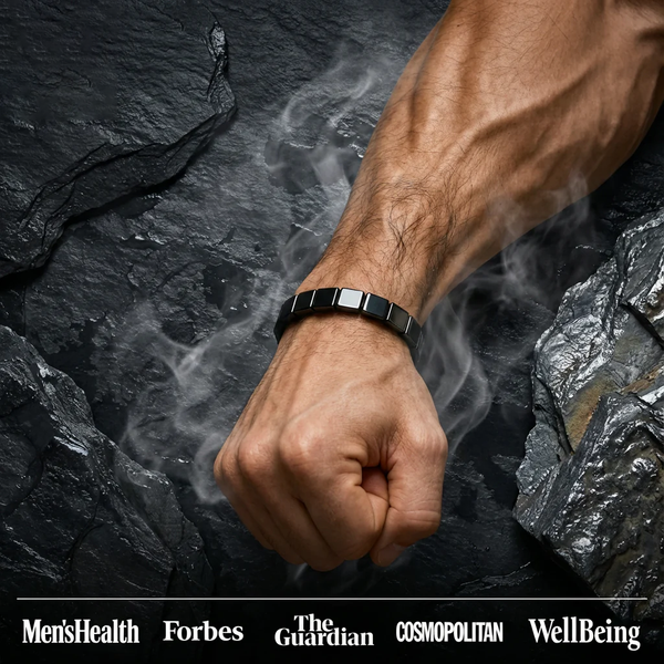 Natural Hematite Energy Bracelet – Balance, Strength & Confidence