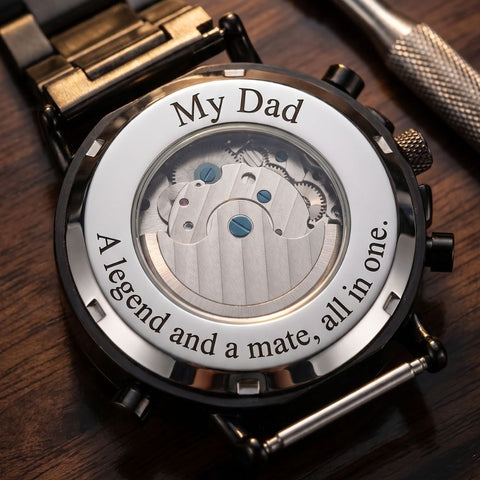 The Aviator Men's Wood Watch