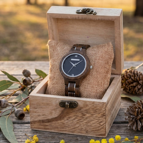 The Lilly Pilly Women's Wood Watch