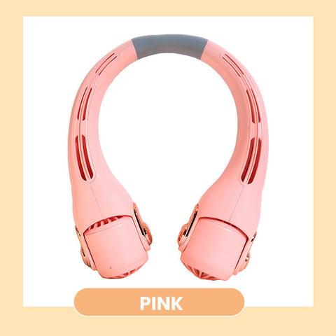 🥳2026 HOT SALE🥳💨 50% OFF!🍃 Neck Air Conditioner Fan – Ultra‑quiet, 360° rotating, 3 speeds. Hands‑free cooling, long battery. Summer essential! 😎🌬️