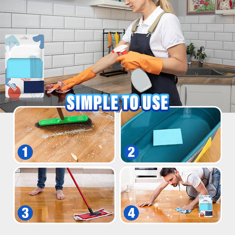⏳Time-limited Special⏰Olny £8.99 each ! Multi-Effect Decontaminating Floor Cleaning Sheet🧼